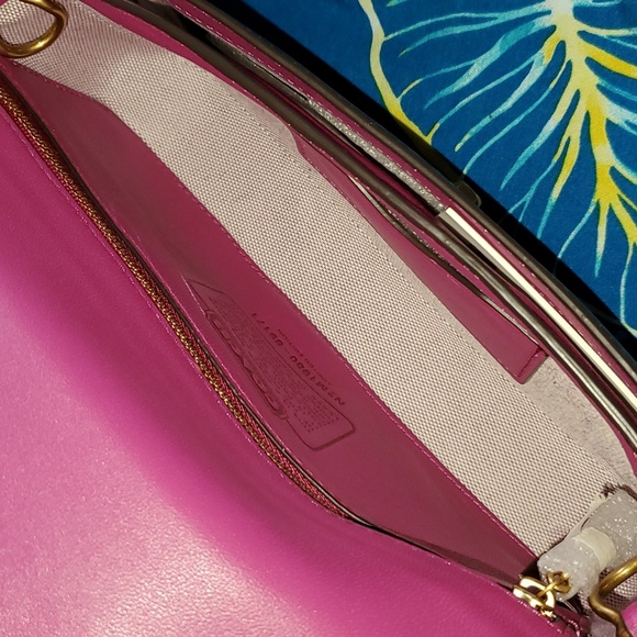 Coach Colorblock Dinky with Tea Roses - Picture 8 of 11